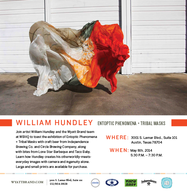 William Hundley art exhibition at Wyatt Brand