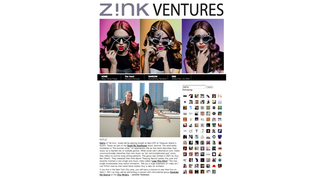 Made in Israel Clipping of Zink
